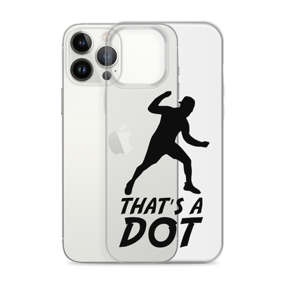 Zach Lewis "That's a Dot" iPhone Case