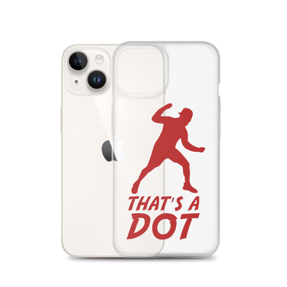 Zach Lewis "That's a Dot" iPhone Case