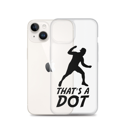 Zach Lewis "That's a Dot" iPhone Case