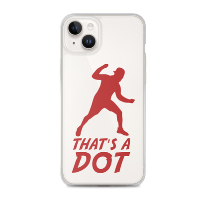 Zach Lewis "That's a Dot" iPhone Case
