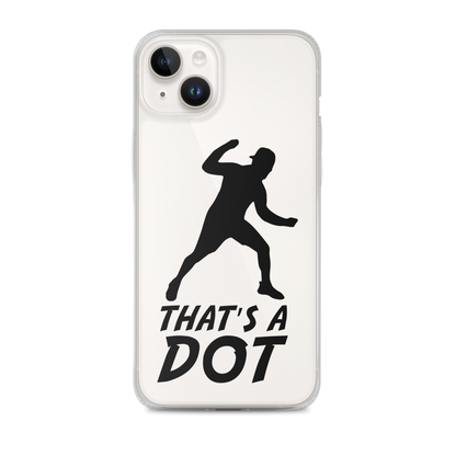 Zach Lewis "That's a Dot" iPhone Case