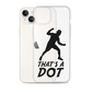 Zach Lewis "That's a Dot" iPhone Case