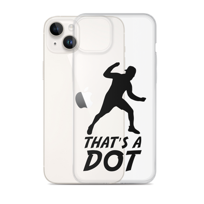 Zach Lewis "That's a Dot" iPhone Case