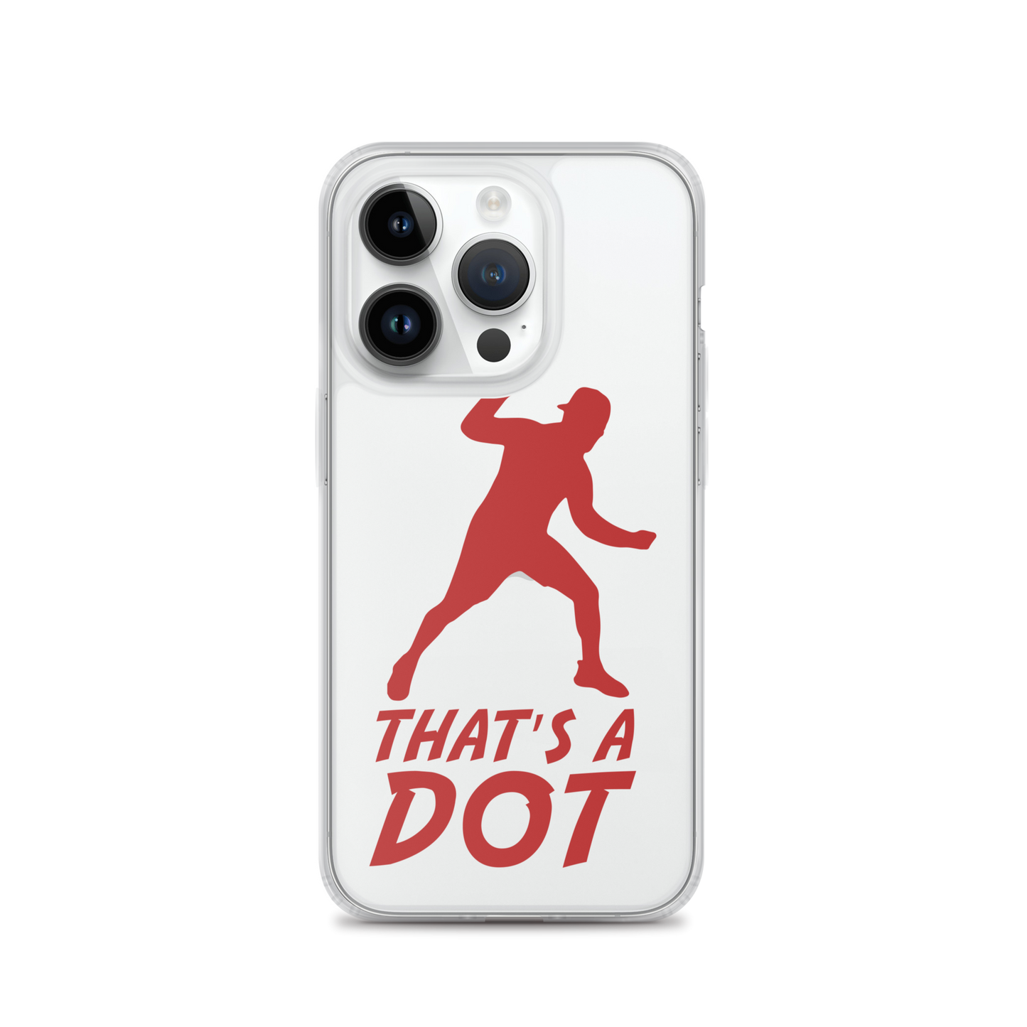 Zach Lewis "That's a Dot" iPhone Case
