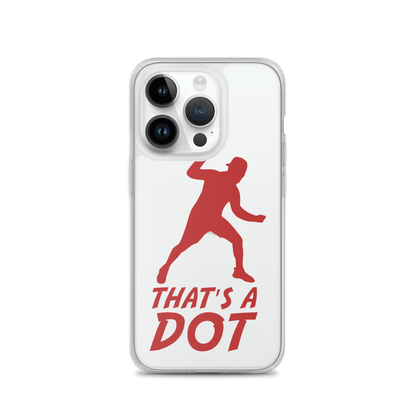 Zach Lewis "That's a Dot" iPhone Case