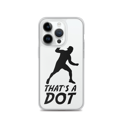 Zach Lewis "That's a Dot" iPhone Case