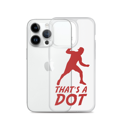 Zach Lewis "That's a Dot" iPhone Case