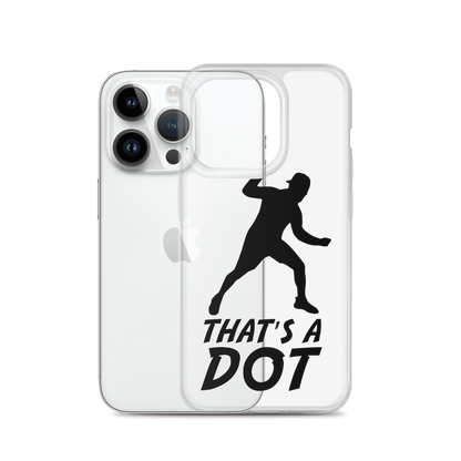 Zach Lewis "That's a Dot" iPhone Case