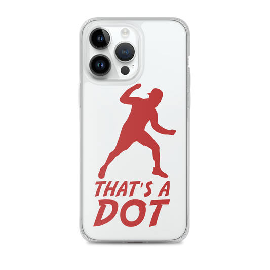 Zach Lewis "That's a Dot" iPhone Case