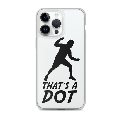 Zach Lewis "That's a Dot" iPhone Case