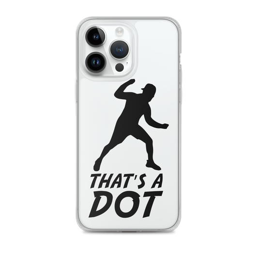 Zach Lewis "That's a Dot" iPhone Case