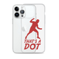 Zach Lewis "That's a Dot" iPhone Case