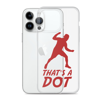 Zach Lewis "That's a Dot" iPhone Case