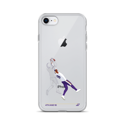 Justin Jefferson "4th and 18" iPhone Case