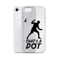Zach Lewis "That's a Dot" iPhone Case