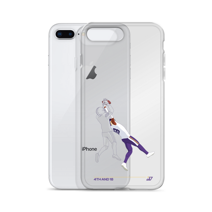 Justin Jefferson "4th and 18" iPhone Case