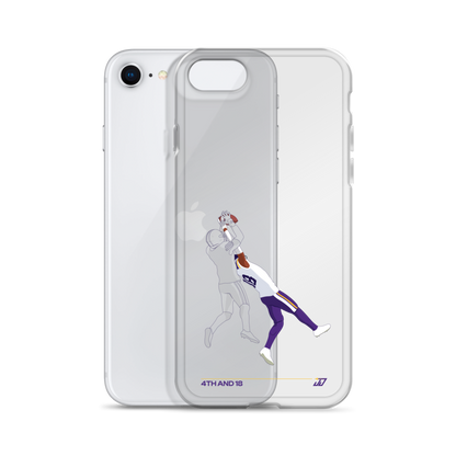 Justin Jefferson "4th and 18" iPhone Case
