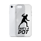 Zach Lewis "That's a Dot" iPhone Case