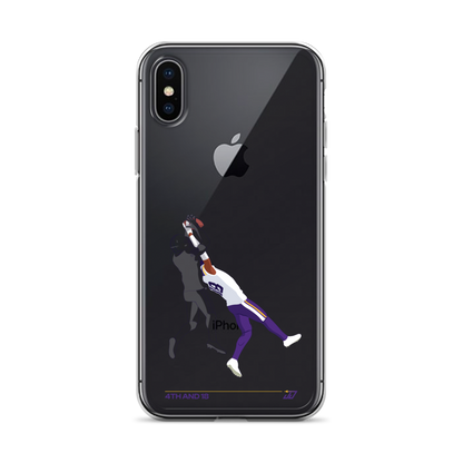 Justin Jefferson "4th and 18" iPhone Case