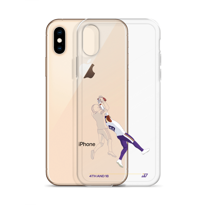 Justin Jefferson "4th and 18" iPhone Case