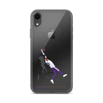 Justin Jefferson "4th and 18" iPhone Case
