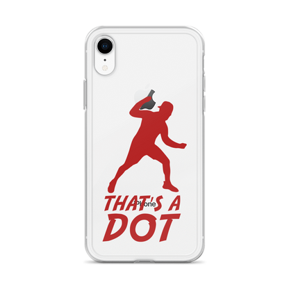 Zach Lewis "That's a Dot" iPhone Case