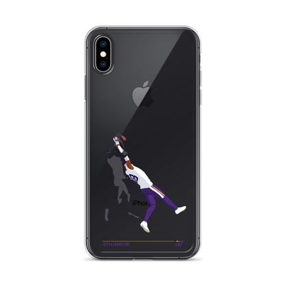 Justin Jefferson "4th and 18" iPhone Case