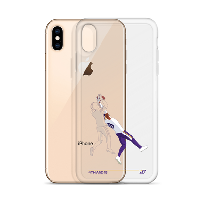 Justin Jefferson "4th and 18" iPhone Case