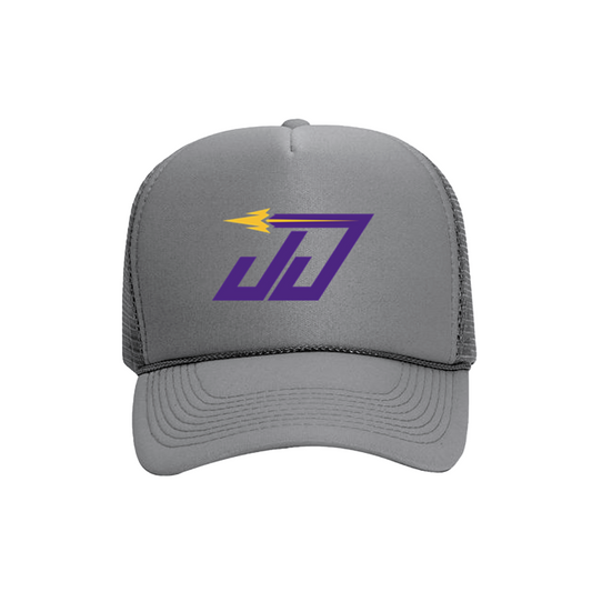 Justin Jefferson "Logo" Trucker Hat Grey