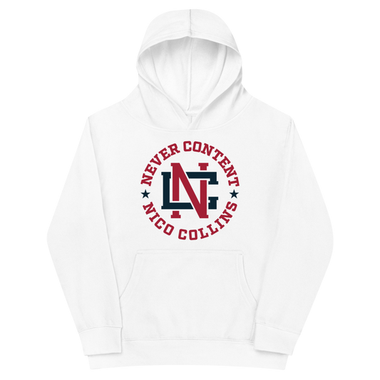 Nico Collins "Never Content" Youth Hoodie