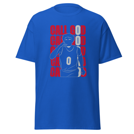 Julian Strawther "Call God" Illustration Shirt