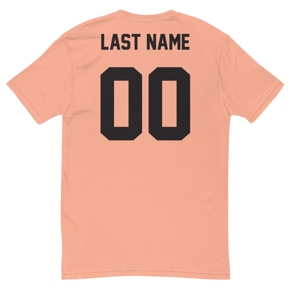 Athlete Name "Varsity" Men's Fitted T-Shirt | Next Level 3600