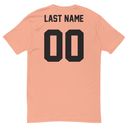 Athlete Name "Varsity" Men's Fitted T-Shirt | Next Level 3600