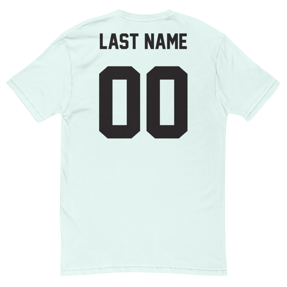 Athlete Name "Varsity" Men's Fitted T-Shirt | Next Level 3600