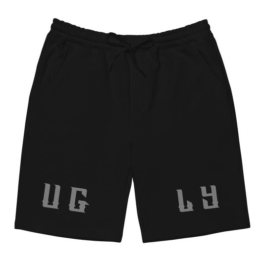 Foyesade Oluokun "UGLY" Fleece Shorts Black