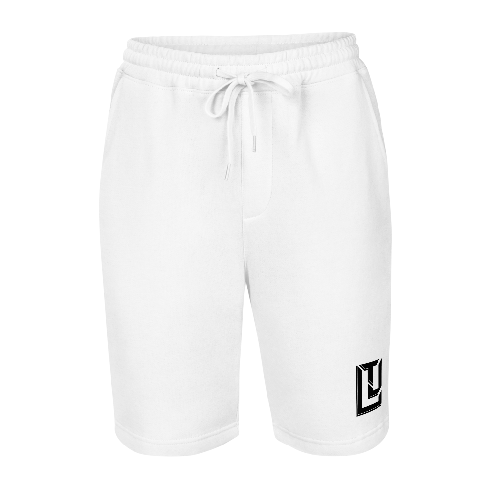 Lenny Torres "Logo" Fleece Shorts White