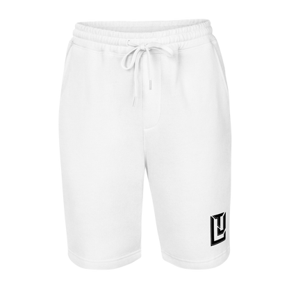 Lenny Torres "Logo" Fleece Shorts White