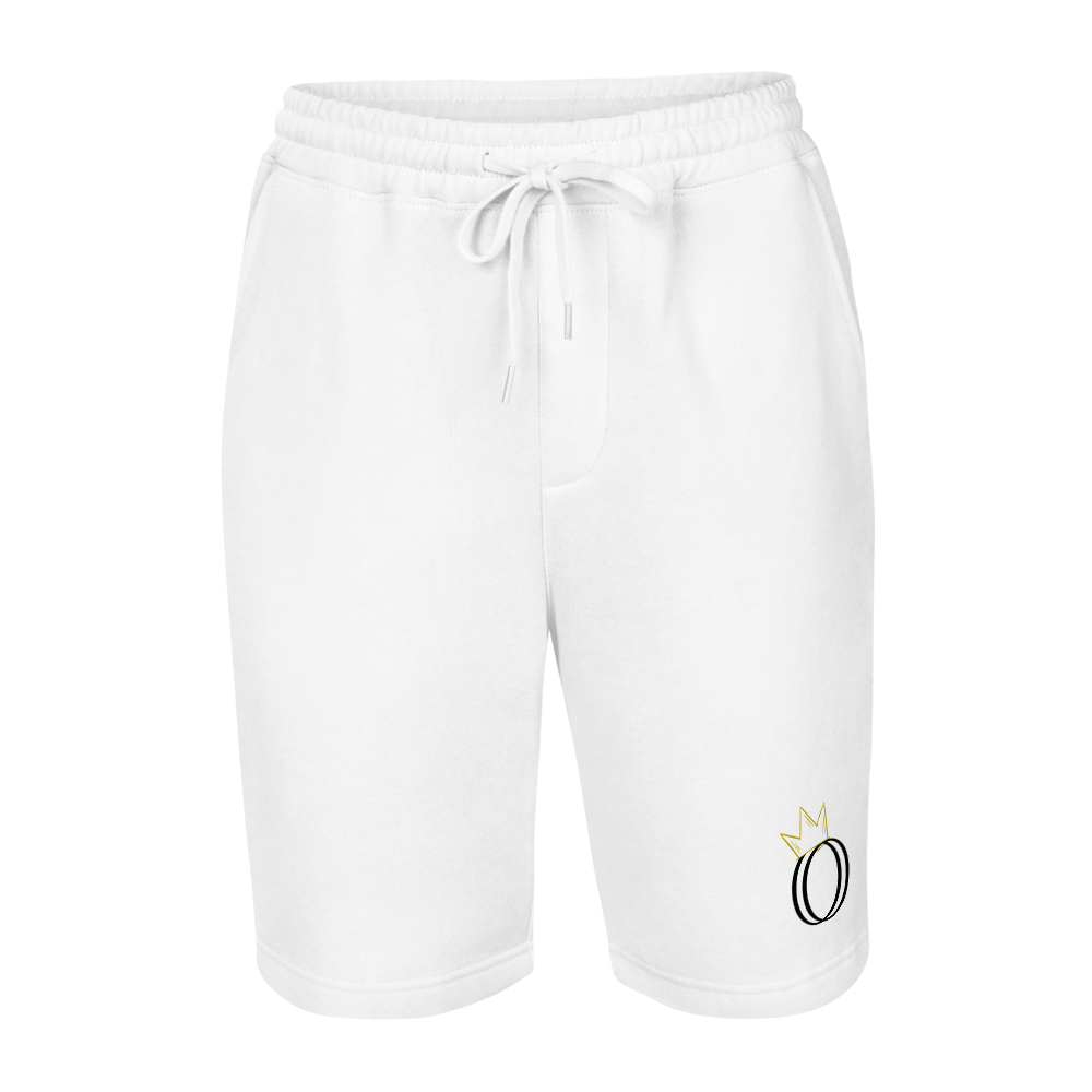 Ovie Oghoufo "Signature" Fleece Shorts White