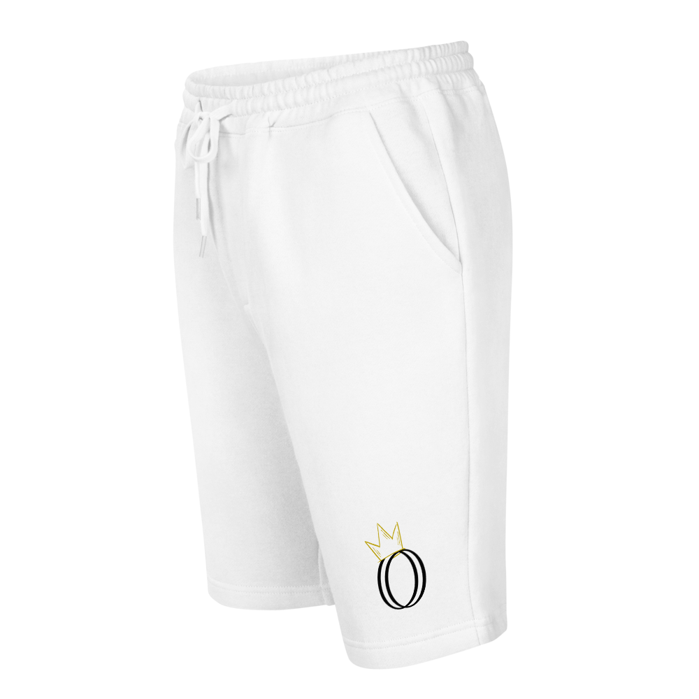 Ovie Oghoufo "Signature" Fleece Shorts White