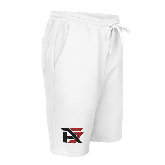 Aljamain Sterling Signature Fleece Shorts White