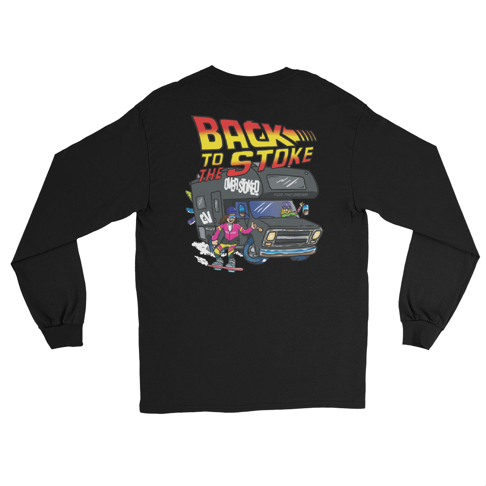 Casey Willax "Back to the Stoke" Illustration Long Sleeve