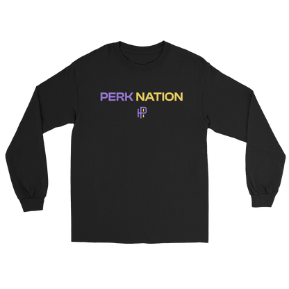 Harold Perkins " Perk Nation" Long Sleeve