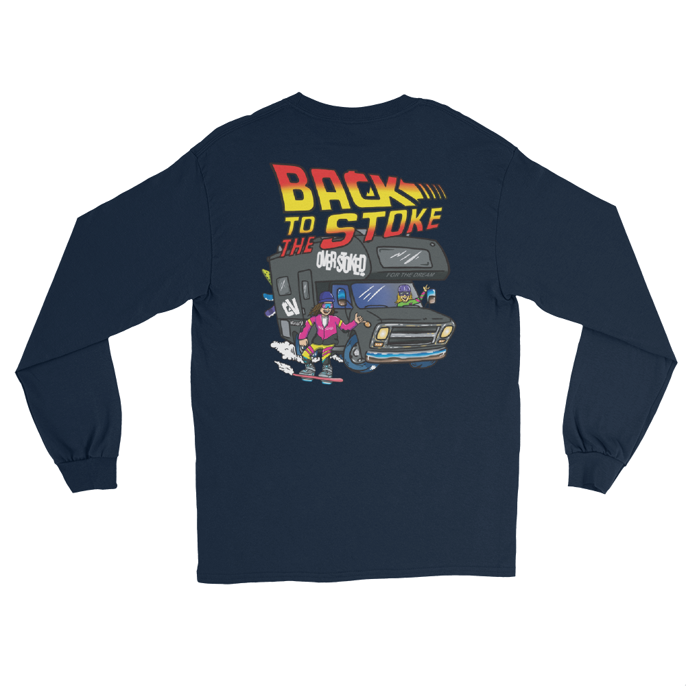 Casey Willax "Back to the Stoke" Illustration Long Sleeve