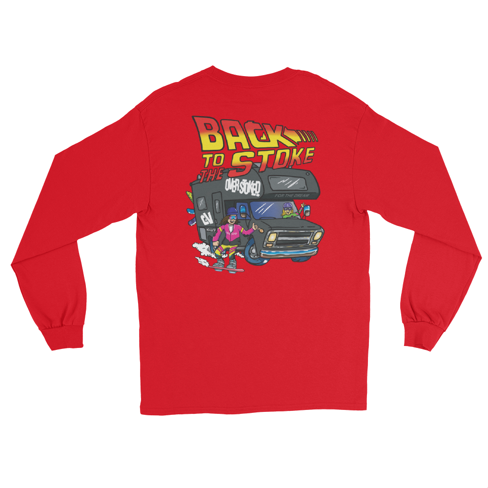 Casey Willax "Back to the Stoke" Illustration Long Sleeve