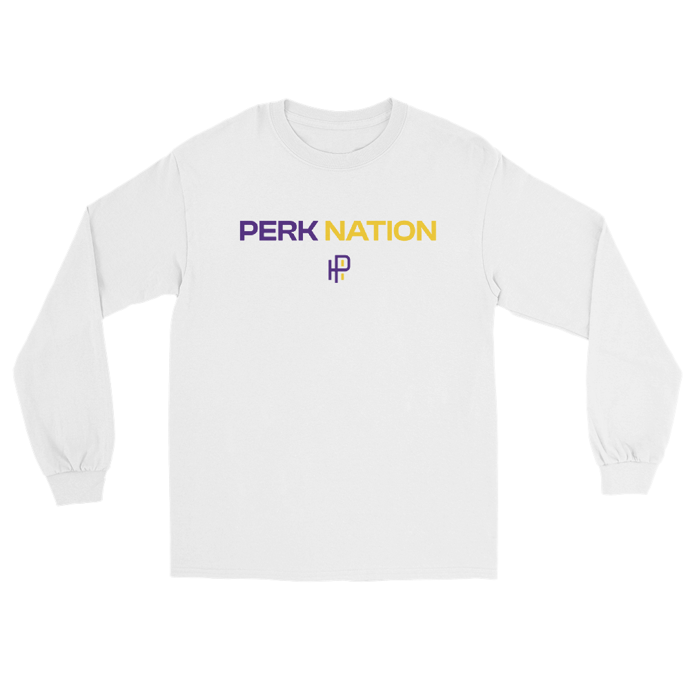 Harold Perkins " Perk Nation" Long Sleeve