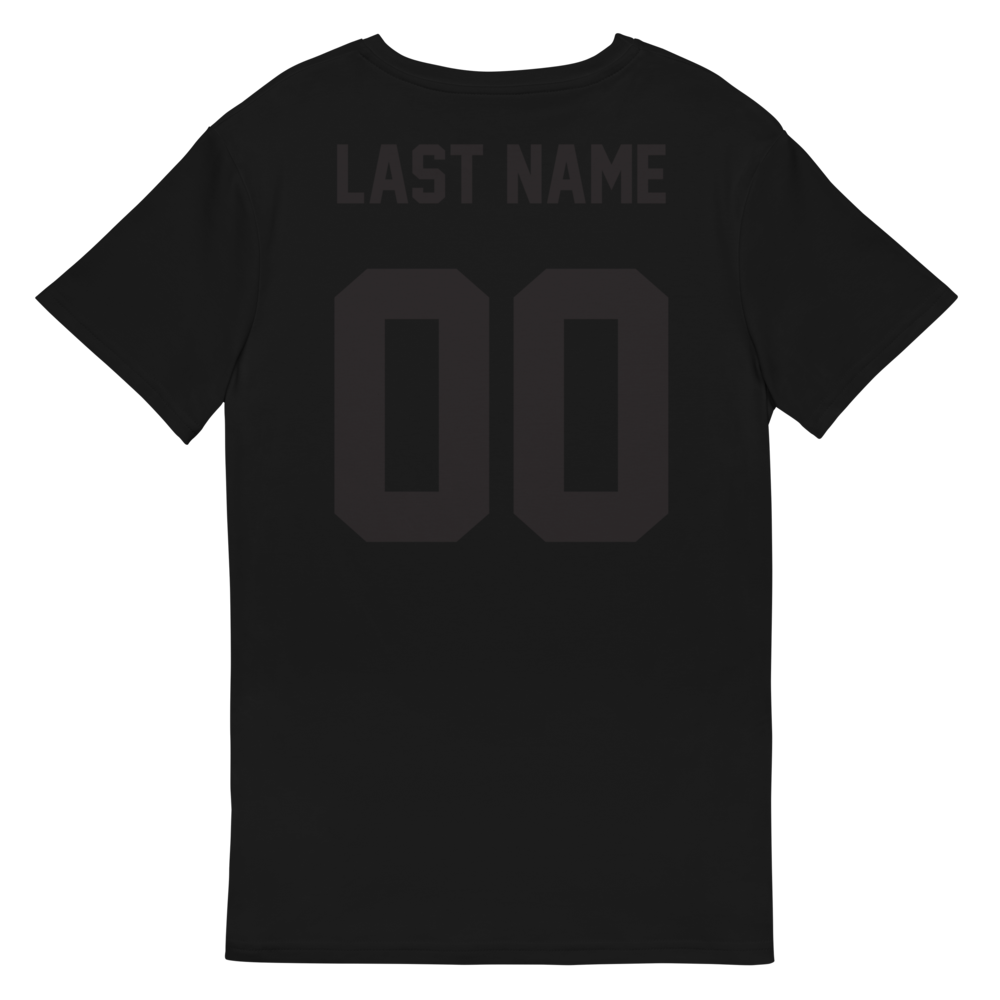 Athlete Name "Varsity" Men's Premium Cotton T-Shirt