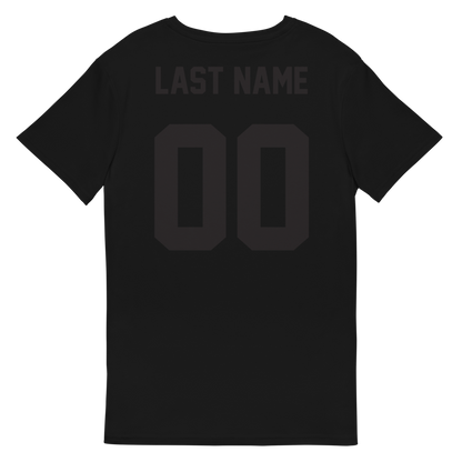 Athlete Name "Varsity" Men's Premium Cotton T-Shirt