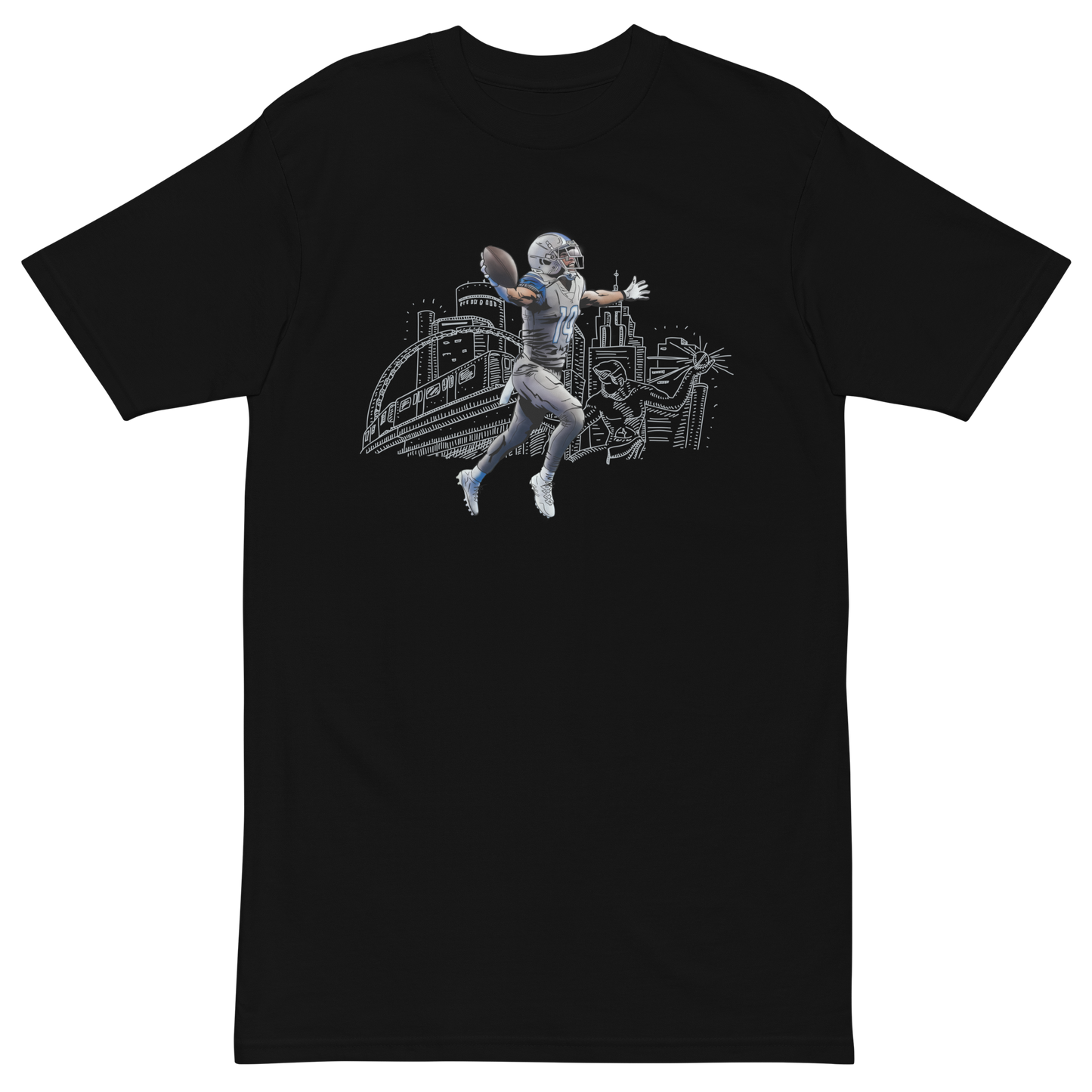 Amon-Ra St. Brown "For the City" T-Shirt