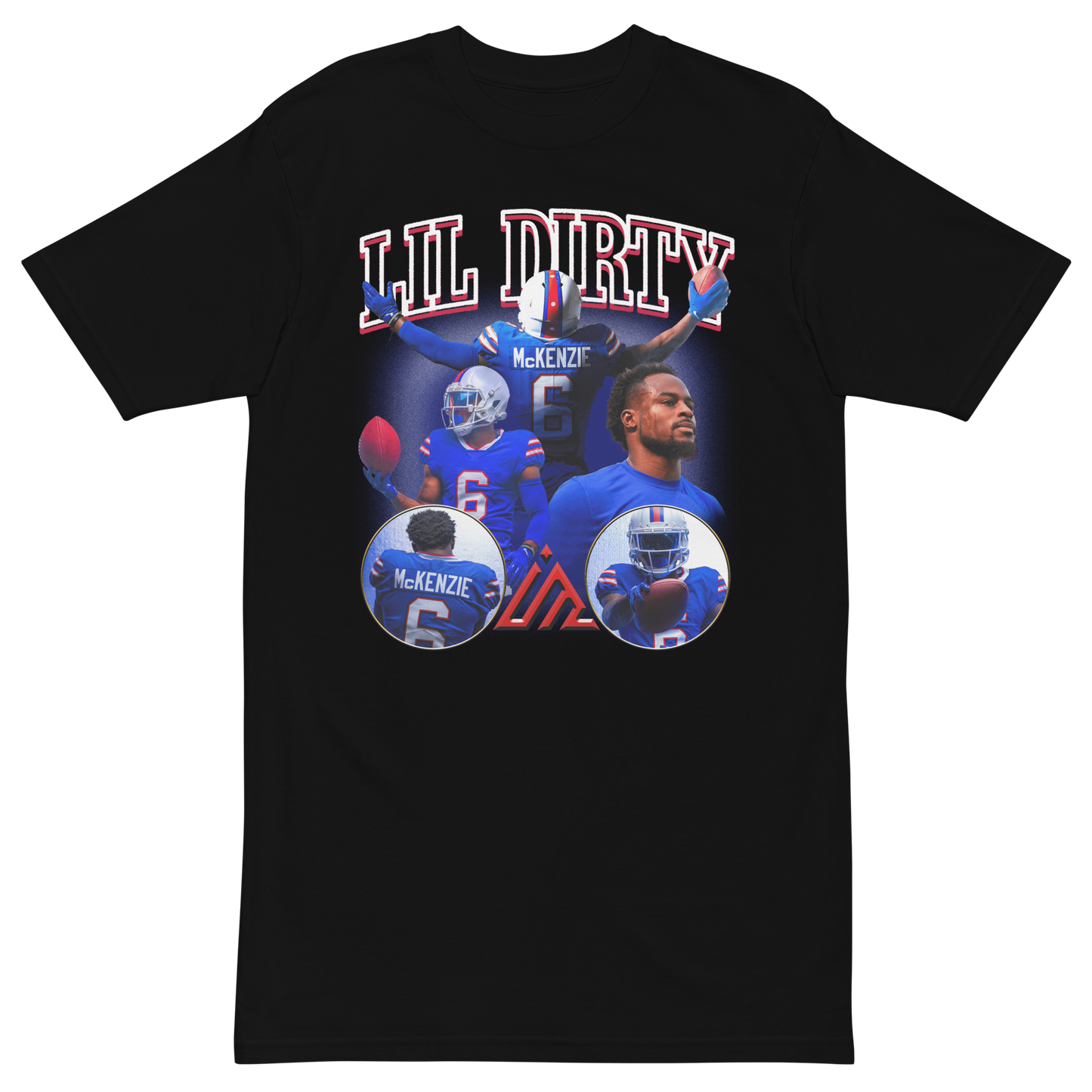 Isaiah McKenzie "Lil Dirty" Logo Shirt