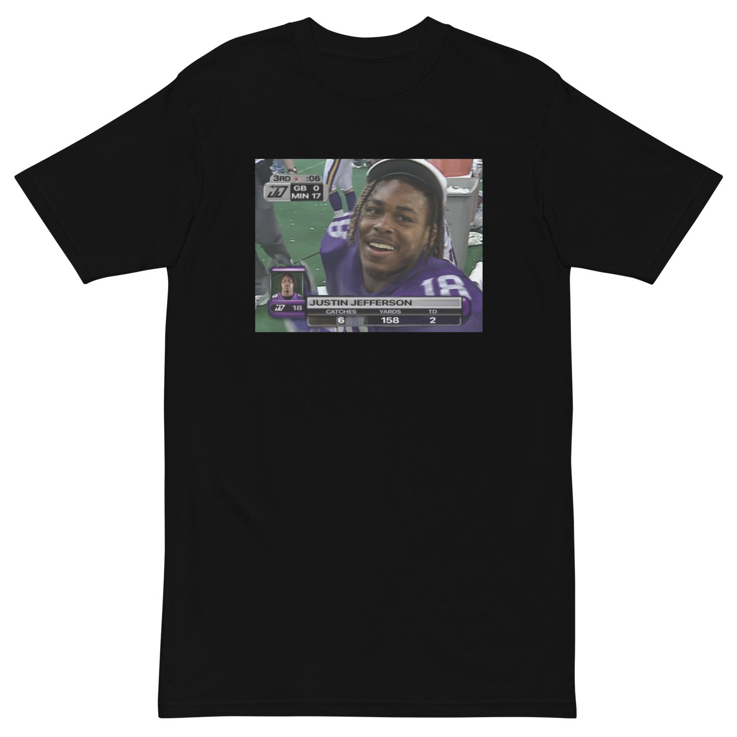 Justin Jefferson "Throwback" Shirt